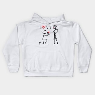 Marry me Kids Hoodie